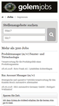 Mobile Screenshot of jobs.golem.de